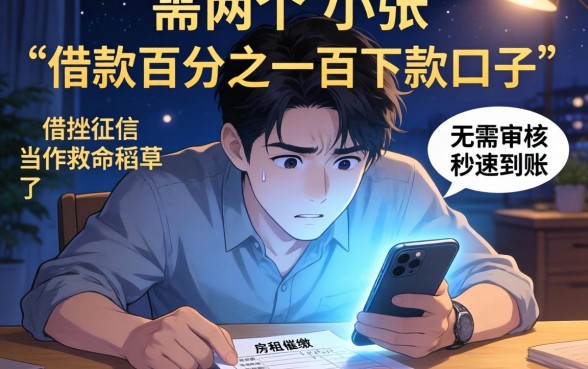 借款百分一百下款的口子，详尽说明五个可以借钱不用审核的软件