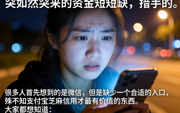 微信只看芝麻信用贷款，甄选五个手机支付宝小额贷款的软件