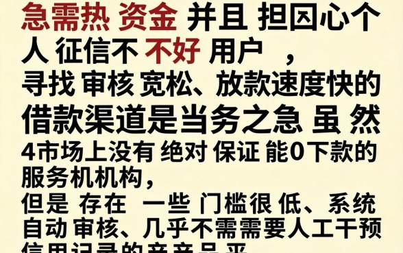 借款软件哪个容易审核，概览五个无视征信黑白100%秒下app