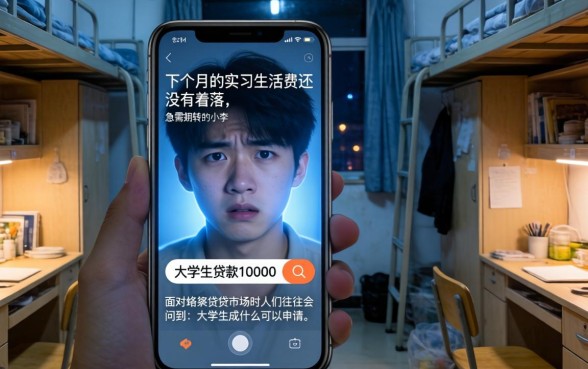 大学生贷款10000，梳理5个黑户成功获取大额贷款的口子