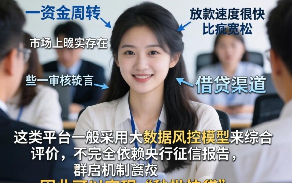 秒批放款快的口子，胪列五个黑户烂户秒下一万
