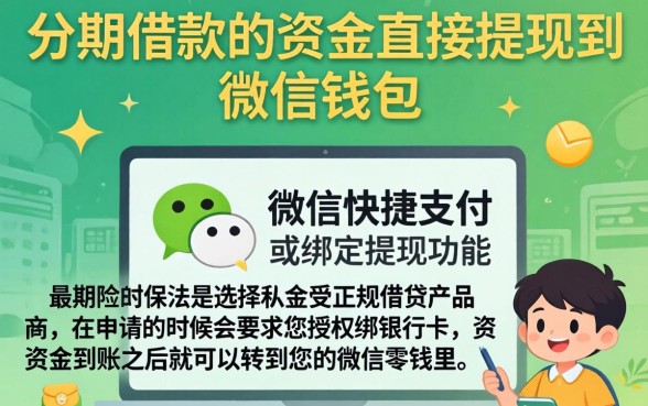 分期怎么借钱出来到微信里面，理出五个公积金借钱软件