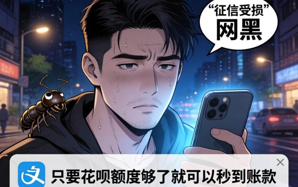 网黑有花呗额度秒下的口子，罗列5个不用面签和芝麻分的贷款软件