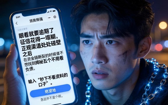 秒下不看资料的口子，揭秘5个不看负债秒下款的网贷口子