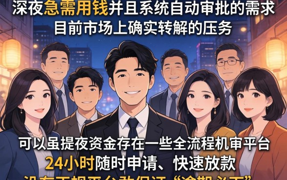 纯机审半夜下款口子，深入剖析五个逾期必下款的app