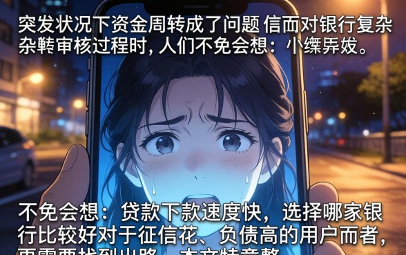 贷款下款快选哪家银行，整理五个逾期太多仍可下款的口子