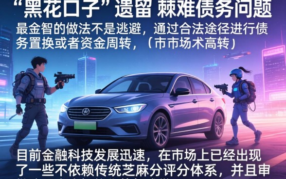 欠了黑花口子怎么处理，细致阐述5个金融创新秒下不要芝麻分的软件