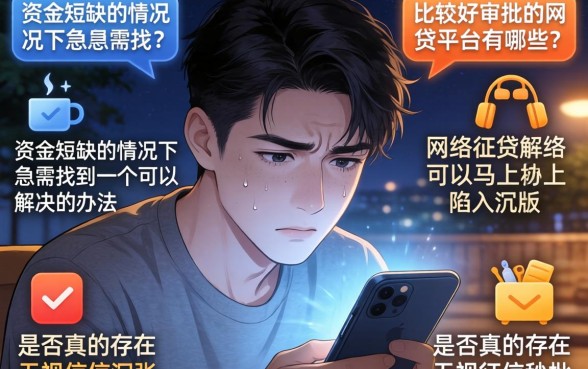 比较好审批的网贷平台有哪些，概括5个秒批通过的网贷口子