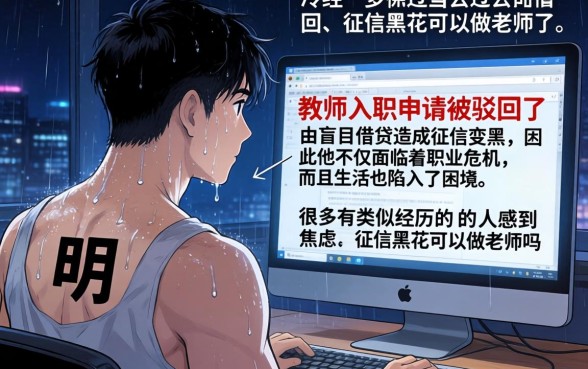 征信黑花了能做教师吗工资，甄选五个不上征信的贷款app