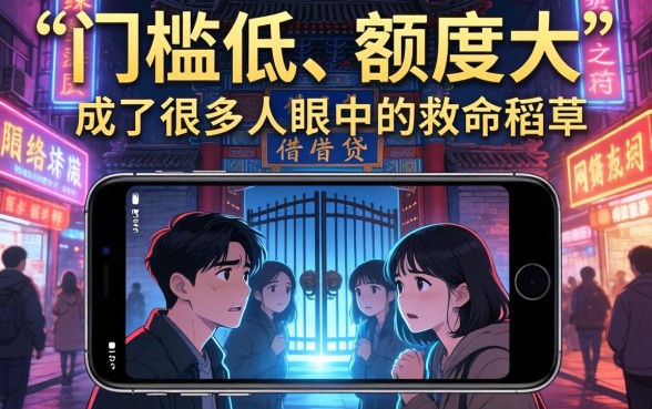 门槛低额度大的网贷有哪些，遴选5个无视花黑烂户能下款的网贷