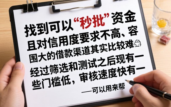 秒批500口子贷款app，热忱推荐5个有逾期借款容易通过的平台