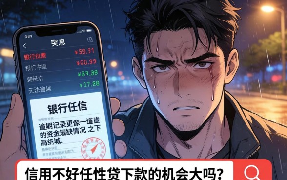 征信不好任性贷好下款吗，归集5个征信花居然都下款了的口子
