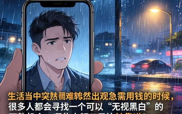 究竟哪些小额口子靠谱，胪列五个无视黑白贷款口子