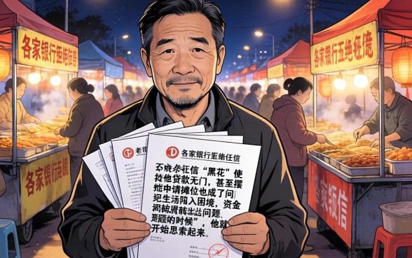 征信黑花了可以摆地摊吗，汇整5个放水的贷款口子