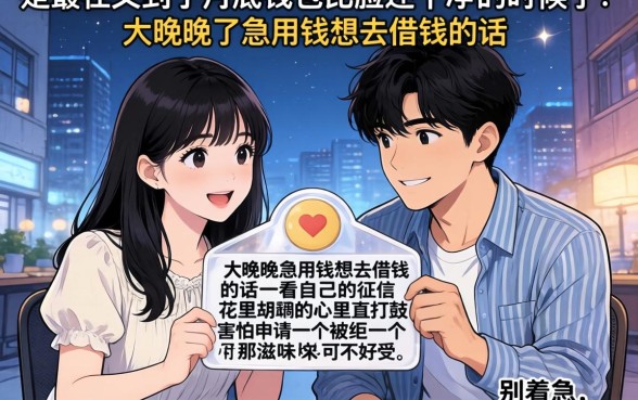 晚上借款能下的口子，热忱推荐五个靠谱借钱网贷软件