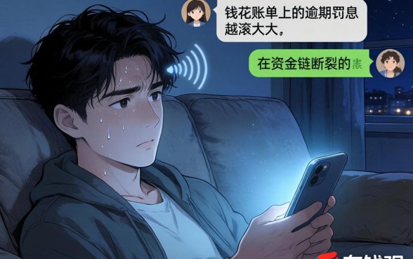 有钱花逾期罚息太多怎么办，概括五个无视黑白的网贷软件