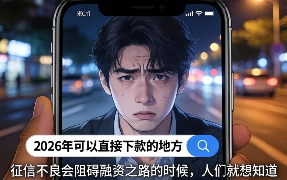 2026年能直接下款的口子，梳理五个网黑逾期下款平台