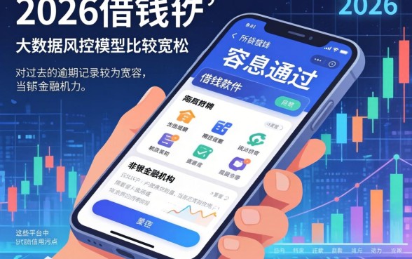 借钱软件容易通过的2026，条列5个网黑逾期下款app
