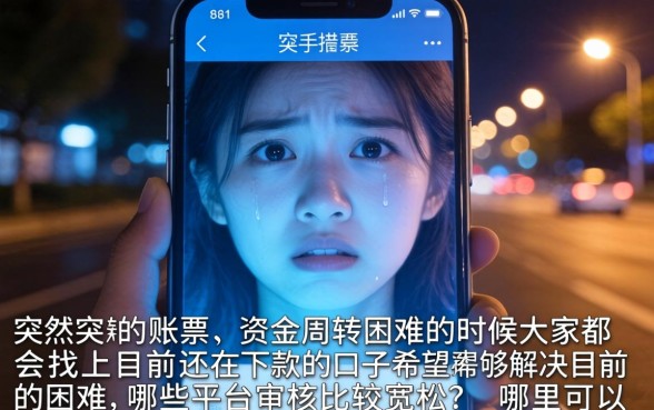 目前还在下款的口子，诚意推荐5个手机可以临时借钱的app