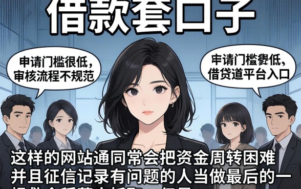 借款套口子是什么意思，罗列5个不看征信无视黑白百分百下款app