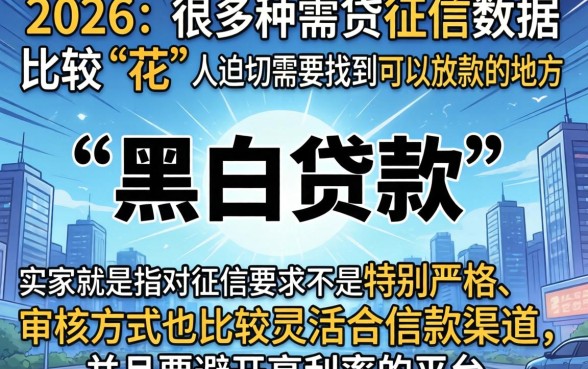 2026有新的借款口子，揭秘五个黑白贷款不是高炮的app