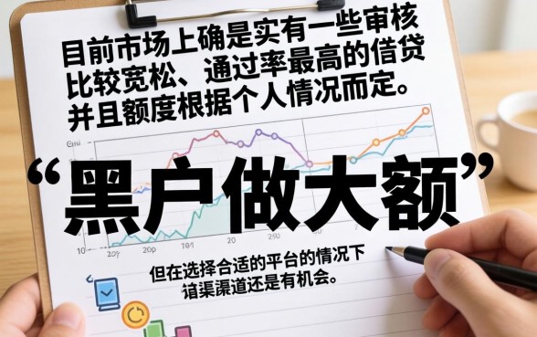 最新口子秒批小额借款，归纳5个黑户可以做大额贷款平台