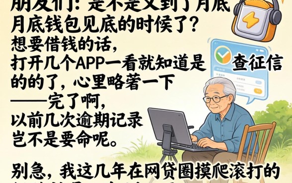 征信有逾期凭行驶证的网贷，归纳5个分期有额度的网贷口子