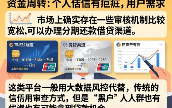 有什么借款可以分期的平台，归纳五个无视黑户下款口子