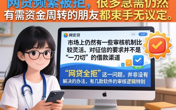 网贷全拒能下款的平台，梳理5个靠谱的借款软件