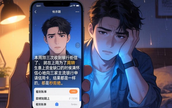 信用卡一定能下的口子，整合五个征信不好负债高的口子