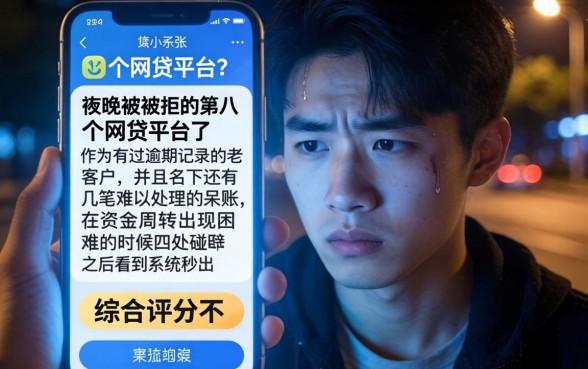 黑户呆账有网贷口子吗，筛选5个无视综合评分不足的网贷
