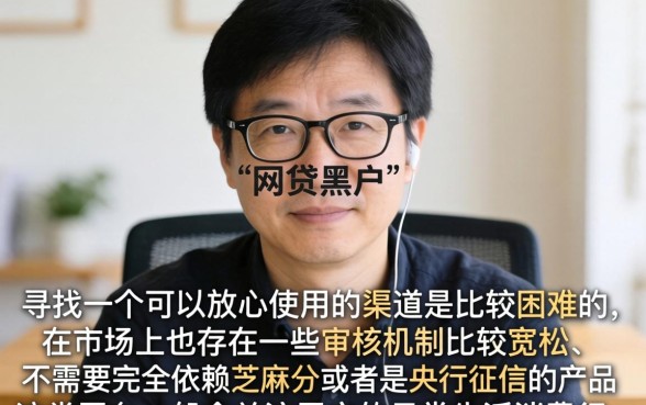 网贷黑户必下口子，罗列5个不用芝麻分能借的口子