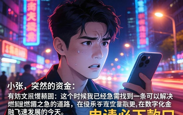 申请必下款口子有哪些，梳理5个手机身份证秒借现金的平台
