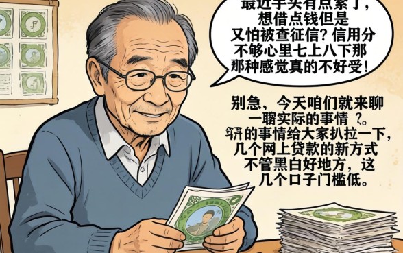 网上贷款新口子无视黑白，诚意推荐五个综合评分不足有负债都能下款口子