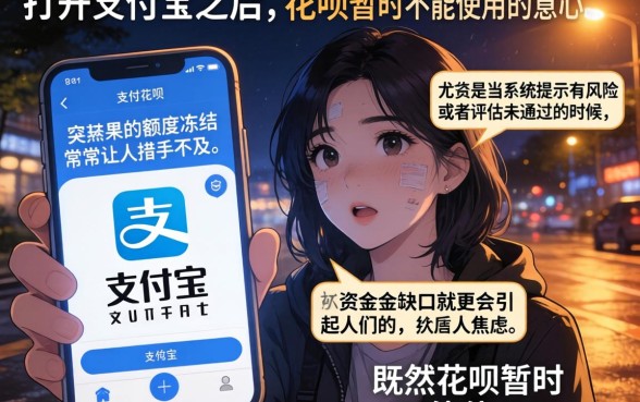 花呗暂不能用是什么意思，详尽说明五个不用面签和芝麻分的贷款口子