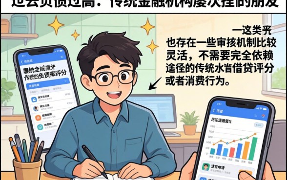 借款口子系列分类，详细阐述5个不看欠款的贷款平台