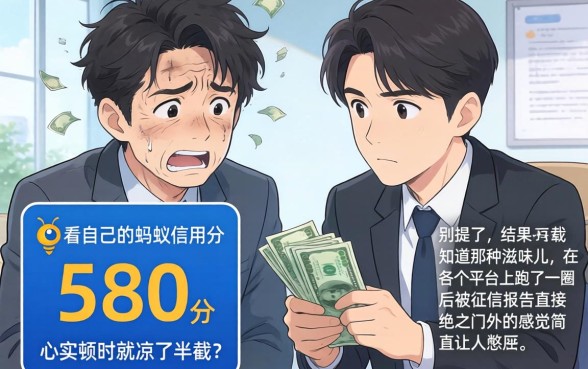 蚂蚁信用580借款口子，精选5个分期有额度的网贷软件