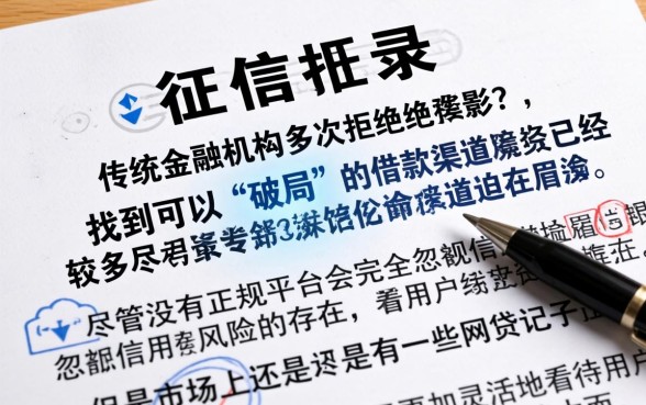 网页版网贷新口子，陈列五个逾期太多能下款平台