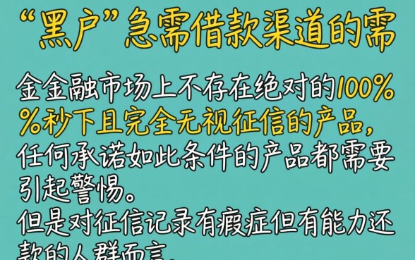 黑户可以下的口子论坛，详尽说明五个无视征信黑白100%秒下口子