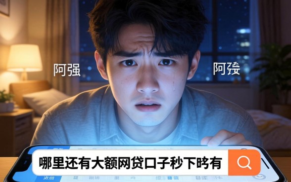 大额网贷口子秒下的，规整五个征信花了可以借钱的网贷平台