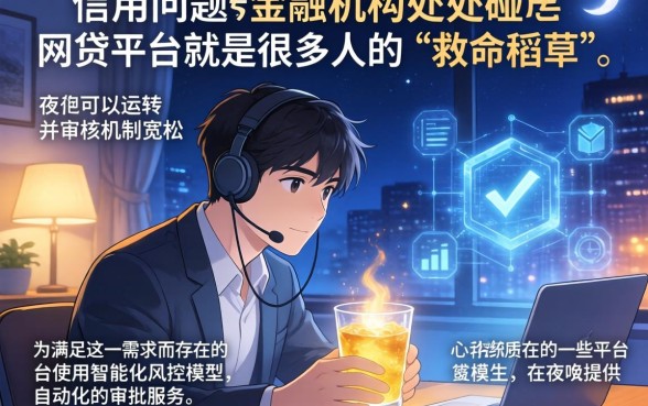 急需资金却信用受损，热忱推荐5个不审核夜间直接放款的网贷app