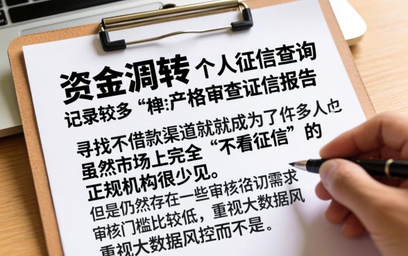 5个不看征信查询的口子