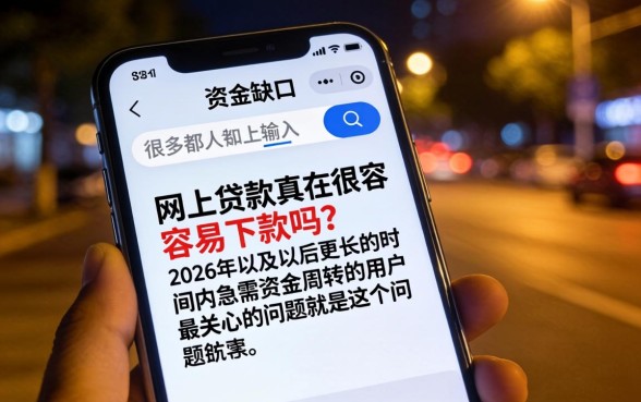 网上那些贷款真的容易下款吗，详细阐述五个高能分期贷款软件新秀