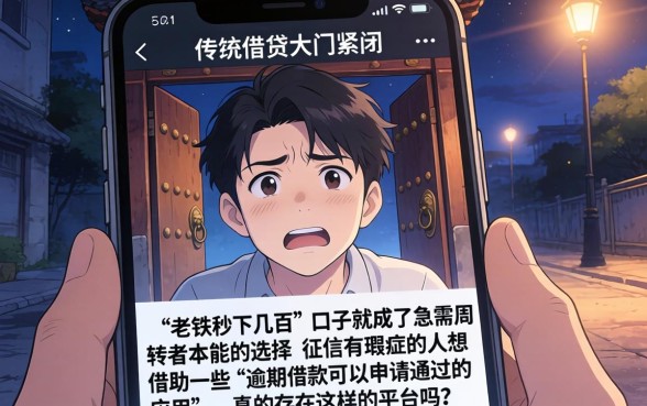 老铁秒下几百的口子，整合五个有逾期借款容易通过的app