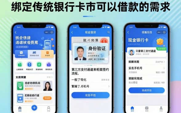 不用银行卡借款的口子，筛选五个手机身份证秒借现金的app