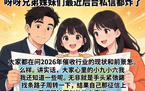 2026催收行业现状及前景，诚意推荐5个无视黑户百分百下款平台
