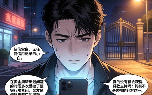 白户能申请大额贷款吗，整理五个不看负债的网贷口子