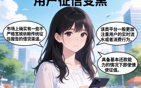 女性黑花了借款口子，整理5个不查征信好下款的网贷平台