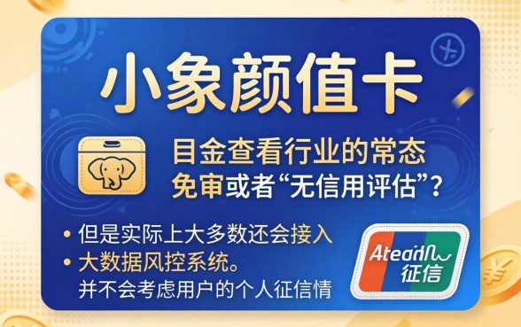 小象颜值卡不看征信吗，规整5个手机小额黑户快速贷款app