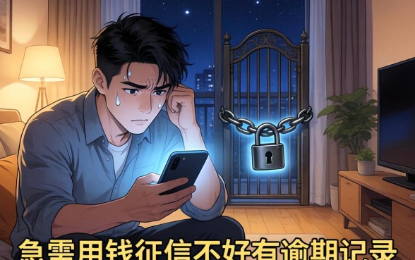 急需用钱征信不好有逾期记录，筛选5个借款口子最容易下软件